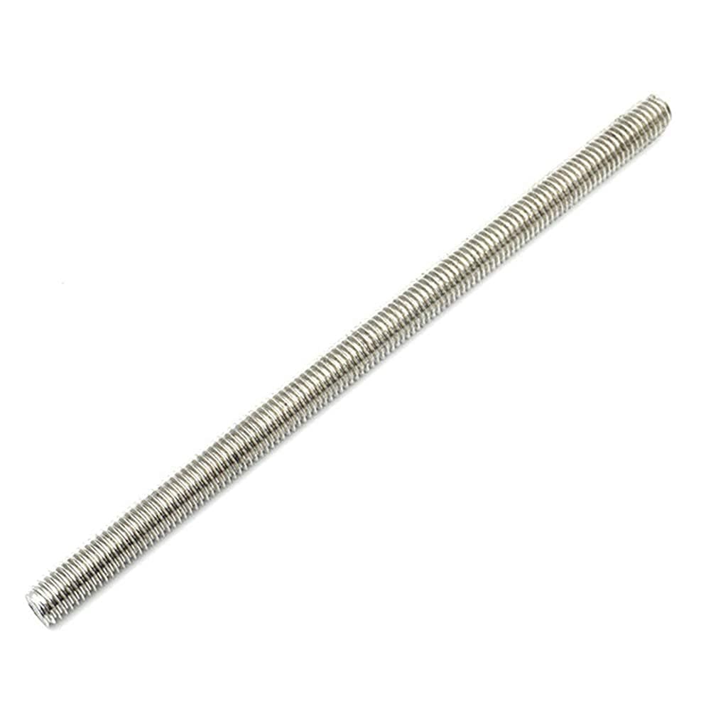 Beduan Stainless Steel 1/4"-28 Thread Fully Threaded Rod 12" Length Long Threaded Screw
