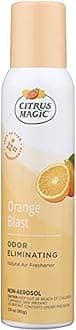Citrus Magic Natural Odor Eliminating Air Freshener Spray, Fresh Orange, 3-Ounce, 3 Fl Oz (Pack of 1), 3 Ounce