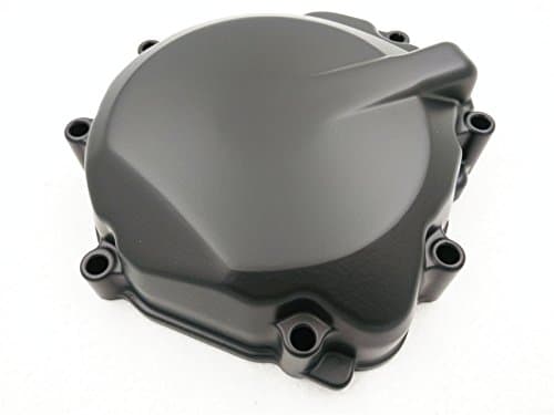 XKH- Engine stator cover Compatible with 2005 2008 Suzuki GSX R 1000 Crankcase Left Black [B010WL9GEC]