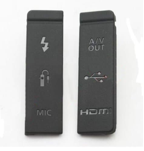 Replacement USB/HDMI DC IN/VIDEO OUT Rubber Door Bottom Cover Repair Part For Canon EOS 5D Mark II/5D2/5DII Digital Camera