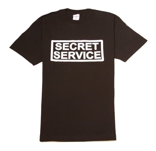 New Secret Service T-Shirt, X-Large
