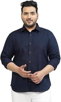 ELYYORKShirt for Men Plus Size||Shirt for Men Plus Size 4XL||6XL Shirts for Men Plus Size||Plus Shirts for Men||Plus Size Shirts for Men Full Sleeve|| Formal Shirt for Men||CB-PLS-01