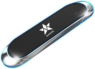 Blackstar MX1 Magnetic Phone Holder – Car/Bike/Home/Office Mount Stand-Compatible with All Smartphones (MAGSAFE Incompatible)