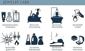 JFL - Jewellery for Less Gold Plated Necklace & Earrings Set for Women