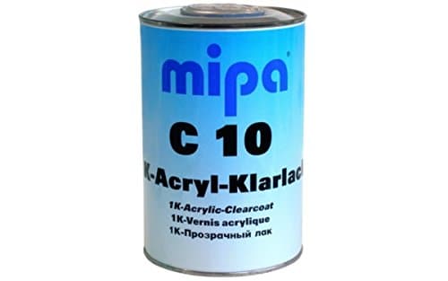 C10 Mipa 1 K Acrylic Clear Lacquer 1 L.