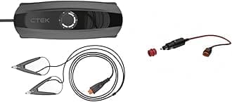 CTEK CS ONE UK,Black & Cigarette Lighter Connector Adaptor 56-263