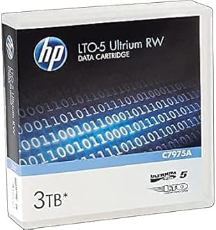 Japanese Hewlett Packard HP LTO5 Ultrium 3TB RW Data Cartridge C7975A