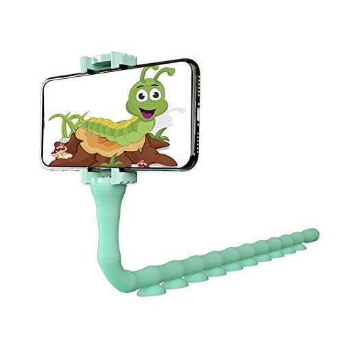 Amit-Trendy Cute Worm Lazy Mobile Holder Stand with Adjustable Snake Suction Cup for Desk, Table, Car, Office, Home & Outdoor, Bike (1 Piece) Multicolour. Visit The CQLEK Store