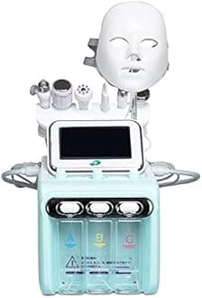 Hydro Facial Machine, Professional 7 In 1 Oxygen Facial Machine Multifunctional Vacuum Face Cleaning Hydro Oxygen Jet Peel Machine Hydro-Dermabrasion Facial Sprayer for Spa Beauty Salon