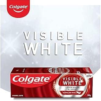 Colgate Visible White Toothpaste(100 g) Pack of 2