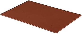 eZoneProfessional Large Chopping Board Catering Food Prep Cutting Colour Coded Brown