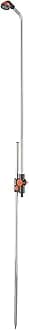 – Gardena shower solo shower with a pleasant soft spray, water quantity continuously adjustable and lockable, variable height adjustment to 207 cm, with spike for fixing in the ground (961-20)