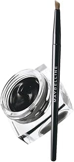 New York Glossy Eyeliner, Intense Colour, Long-Lasting, 36Hr Wear, Lasting Drama Gel Eyeliner, Black 2.5GM