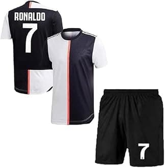 RJM Messi 10 Football Jersey Tshirt 2024 with Printed Shorts for (Men,Kids & Boys)