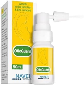 Otic Guard Natural Ear Spray 3 In 1 Herbal Oil Blend For Ear Infections, Ear Pain, And Itchy Ears Ear Wax Removal Kit Ear Wax Softener For Clogged Ear Relief And Swimmers Ear (0.5 Fl Oz)