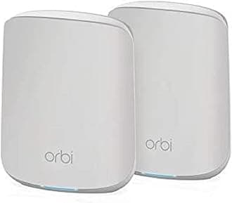 NETGEAROrbi Mesh WiFi System (RBK352) | WiFi 6 Mesh Router with 1 Satellite Extender |WiFi Mesh Whole Home Dual Band Coverage up to 2,500 sq. ft. and 30 Devices | AX1800 WiFi 6 (Up to 1.8 Gbps)