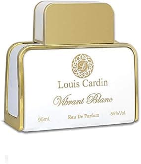 Louis Cardin Vibrant Blanc EDP 95ml - Citrusy, Floral & Woody Fragrance. Women's Eau De Parfum