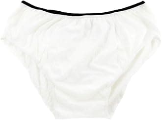 - Mens Cotton Disposable Underwear Travel Panties handy Briefs for Fitness Grey Gray/White/Black (10pcs)