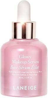 LANEIGE Glowy Makeup Serum 30ml for Glowing Face | Lightweight Radiance-Boosting Primer for Dewy Skin | Hydrating Formula | Long-Lasting Makeup Base | Korean Beauty Essential-30ml