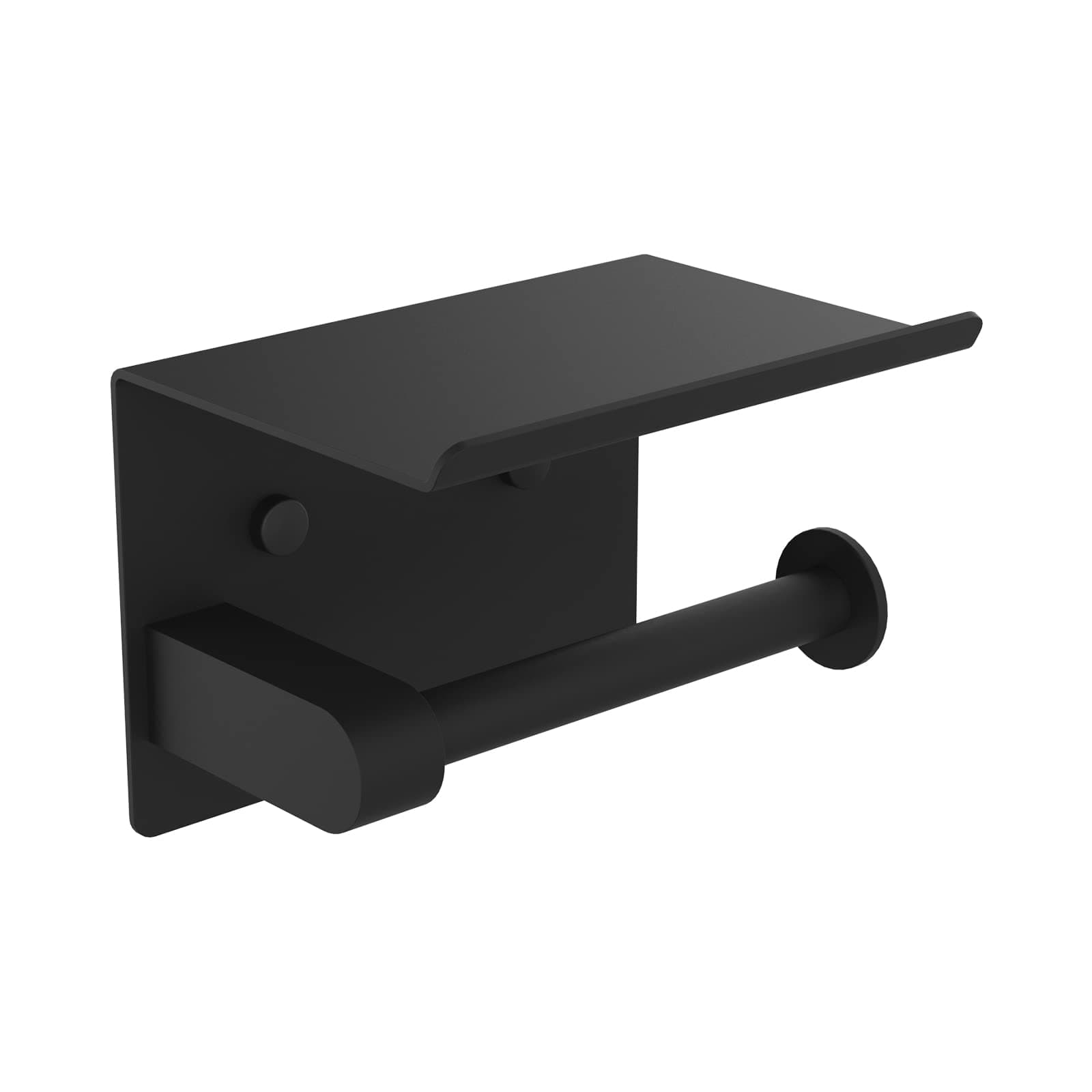 Ibergrif Chrome Toilet Roll Holder Wall Mounted