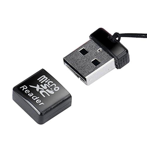 Mchoice MINI Super Speed USB 2.0 Micro SD/SDXC TF Card Reader Adapter (Black)