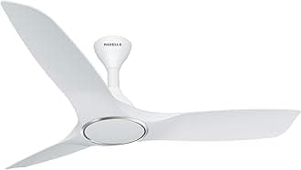 Havells 1250 Mm Stealth Air Decorative Ceiling Fan Pearl White (Dust Resistant) 1250 Mm Pearl White