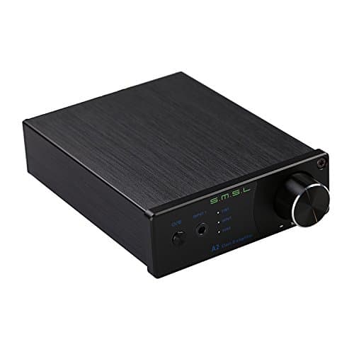SMSL A2 40WPC TDA7492 Class D HiFi Stereo Digital Power Amplifier Subwoofer EQ black