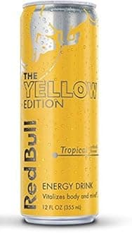 Red Bull the Yellow Edition - Tropical - 12fl.oz. (Pack of 16)