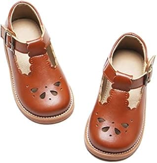 Felix & Flora Toddler Little Girl Mary Jane Dress Shoes - Ballet Flats for Girl Party School Shoes.