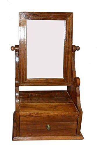 Wooden Table Mirror Dressing
