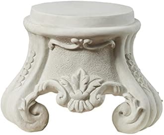Design Toscano Rococo Sculptural Plinth