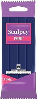 Polyform Sculpey Clay Set, Ultramarine Blue Hue, 1 lb
