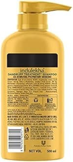 Indulekha Dandruff Treatment Shampoo 580 ml (Pack of 2)