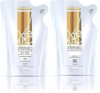 X-TENSO* Oleoshape Smoothing Hair Straightener Straightening Cream (125ml)+ Neutrailizer Neutralizing Cream (125ml) (Extra Resistant)
