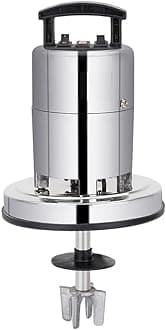 - Stainless Steel Madhani Heavy Duty Peculate Butter Milk, Lassi, Cream, Curd Percolator Valona Machine Butter Maker Churn - Medium Size 5 to 7 Ltr (Valona Machine)