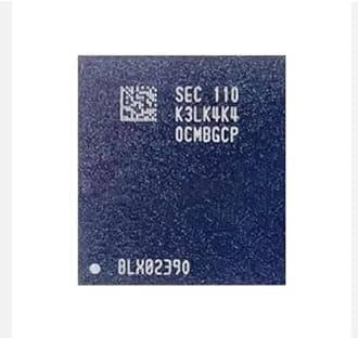 K3LK4K40CM-BGCP IC,12GB LPDDR5.DRAM Chip IC.FBGA496.6400Mbps.Suitable for Snapdragon Samsung.Mainboard Memory chip IC Integrated Circuit chip Component chip IC.1PCS