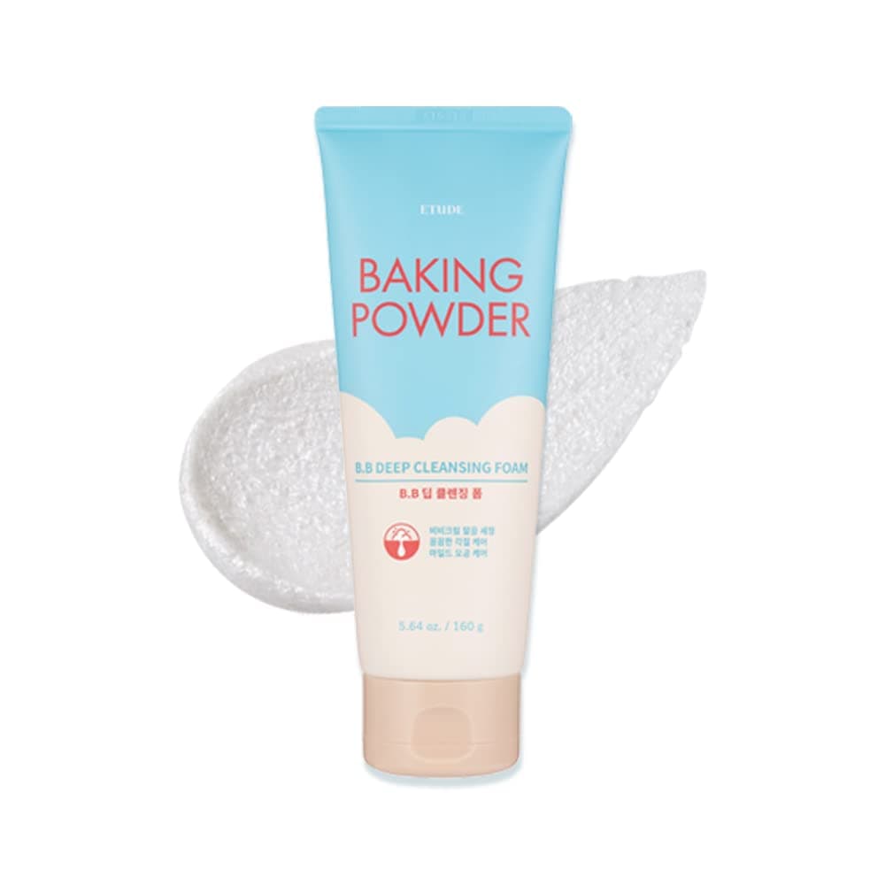 House Baking Powder B.B Deep Cleansing Foam - 160ml, 5.4 Fl Oz (Pack of 1)