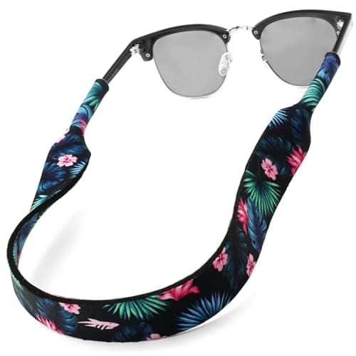 Pilotfish Sunglasses Strap - Floating Neoprene Eyewear Retainer - Sunglass Holder Strap - Custom Design