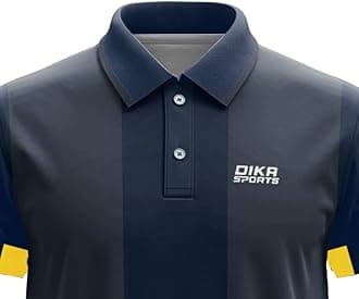 Dika Sports Custom Add Name and Number Jersey for Men Cricket t-Shirt | 2 Year to 5XL