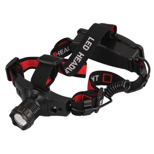 TOMOUNT Zoom Zoomable CREE Q5 LED Headlight Flashlight Head Lamp 7W 500Lm