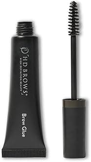 HD BROWS Brow Glue Brow Setting Gels Extreme Hold Gel, Dark Brown/Black