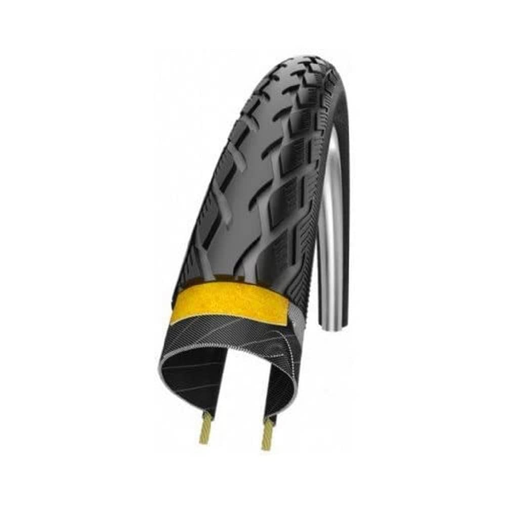 Schwalbe Marathon Deluxe HS420 Foldable Bicycle Tyre – Black, 28 x 2.0 Inch 1402874502