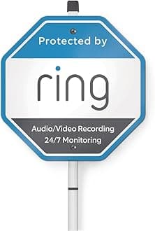 Security Yard Sign - Alarm Monitoring