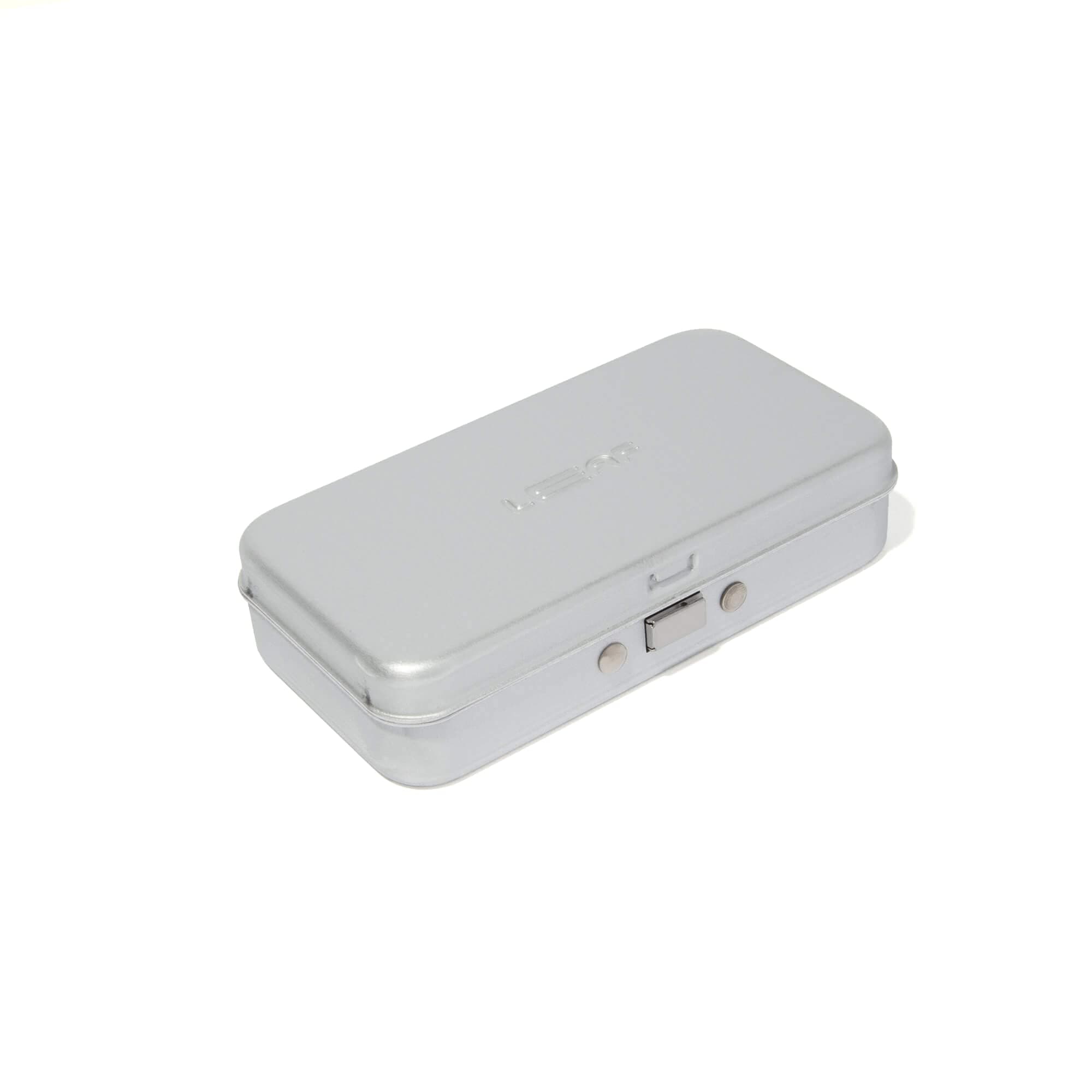 The Twig Razor & Thorn Razor Case, Silver - Portable Aluminium and Silicone Travel Case