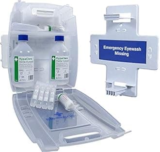 Evolution Plus 2x500ml Eye Wash Kit with 8 Eyewash Pods without Mirror