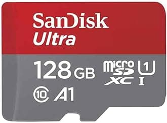 SanDisk Ultra 128GB microSDXC UHS-I Card for Chromebook with SD Adapter and up to 140MB/s transfer speed