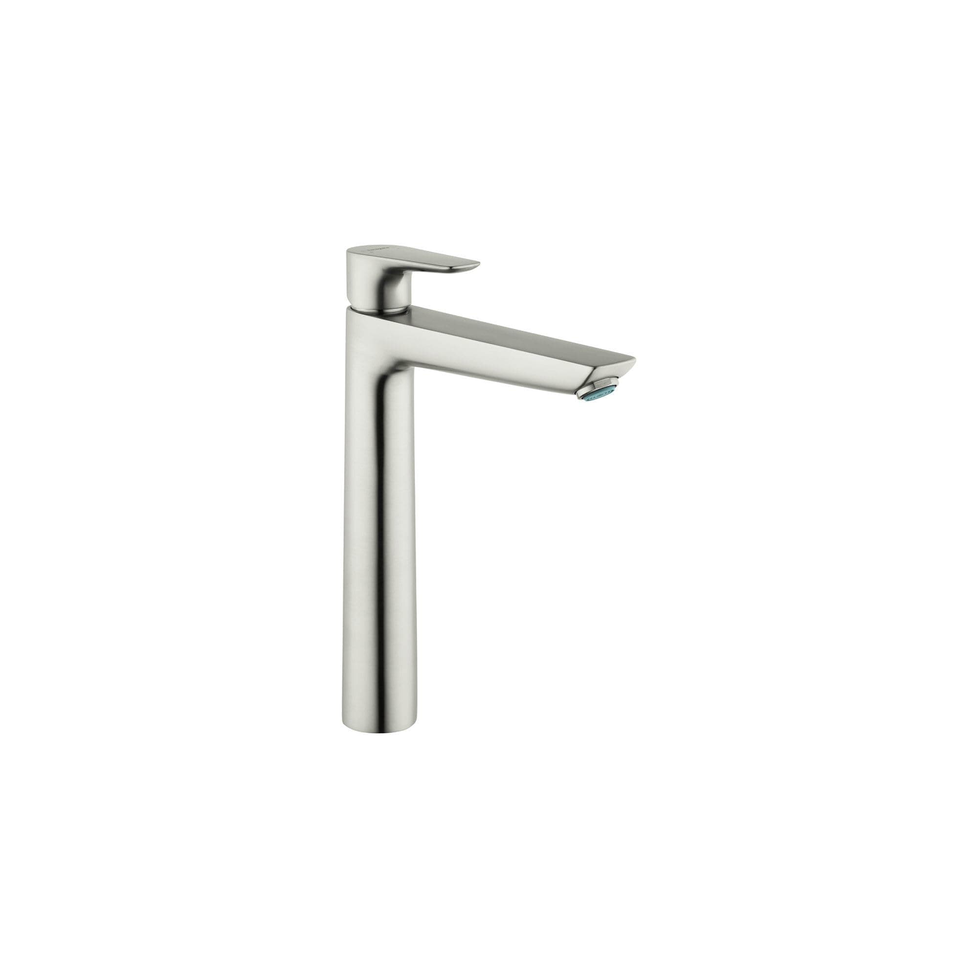 Talis E Modern Easy Install Easy Clean 1-Handle 1 11-inch Tall Bathroom Sink Faucet in Brushed Nickel, 71717821