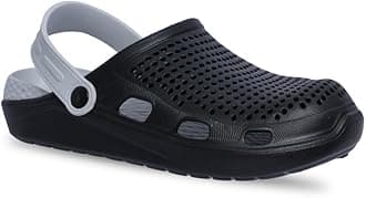 PARAGON Eeken EVK10916G Men's Clogs| Durable, Lightweight and Comfortable | Easy Wear Slip On with Rubberised Sole for Better Grip | Easy Washable