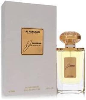 Al Haramain Junoon Eau de Parfum Spray 75ml | Long Lasting Floral Perfume for Women | Luxury Arabic Fragrance with Jasmine, Rose & Vanilla Notes | Premium Everyday Scent | Gift for Her