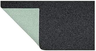 Wonder Colour Garden Matting, Lawn Carpet Balcony Rug, Durable and Weather Resistant Outdoor Matting, Lawn Turf Carpet, Balony Patio Matting (Anthracite, 100 x 1200 cm)